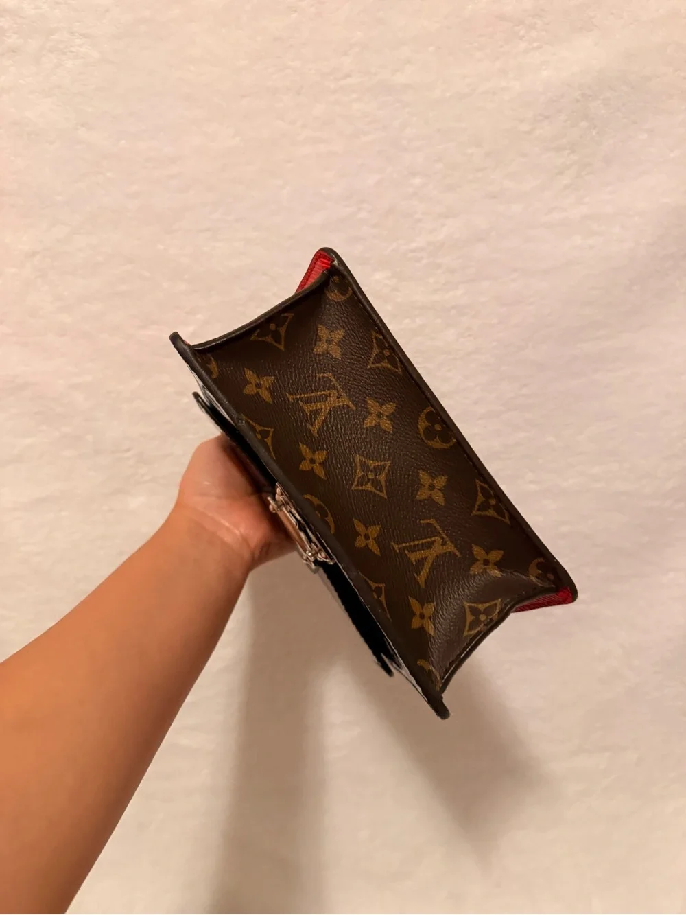 Louis Vuitton Spring Street PM Handbag (Blue Indien) FK5109